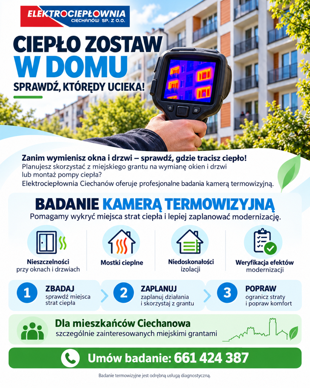 CIEPŁO ZOSTAW W DOMU. SPRAWDŹ, KTÓRĘDY UCIEKA !